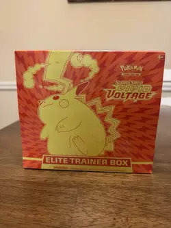 Pokemon Sword & Shield Vivid Voltage Elite Trainer Box Booster Card Sleeves - Image 1