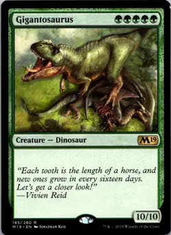 Gigantosaurus R Core Set 2019 185 NM NM-LP - Image 1