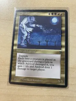 Axelrod Gunnarson Legends Regular (Excellent Condition) - Image 1