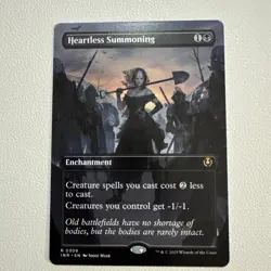 Heartless Summoning Borderless (NM Non-Foil) INR-0309 Rare MTG - Image 1