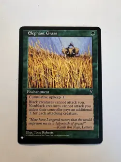Elephant Grass - MTG The List: Visions - NM - Image 1