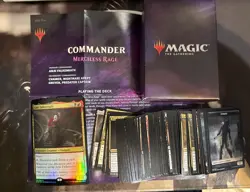 MTG Merciless Rage Commander 2019 Deck Complete - Image 1