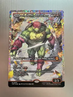 Raphael, The Nightwatcher 297 MTG: Teenage Mutant Ninja Turtles - Fracture Foil - Image 1