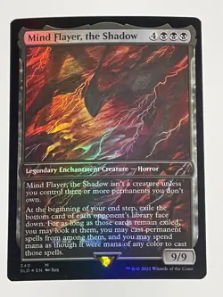 Mind Flayer, the Shadow Foil 340 NM Secret Lair Stranger Things MTG - Image 2