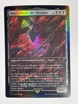 Mind Flayer, the Shadow Foil 340 NM Secret Lair Stranger Things MTG - Image 5