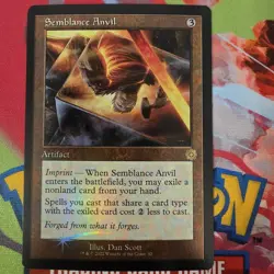 Retro Foil SEMBLANCE ANVIL ARTIST Dan Scott MTG Brothers War - Image 1