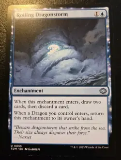 Roiling Dragonstorm 0055 Uncommon Tarkir: Dragonstorm Magic: The Gathering - Image 1