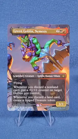 Marvel's Spider-Man: Eternal-Legal Green Goblin, Nemesis (Borderless) Rare #23 - Image 1