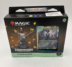 Magic The Gathering Duskmourn House of Horror Miracle Worker MTG Commander Deck - Image 1