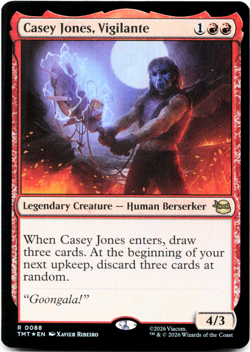 Casey Jones, Vigilante (FOIL) - [Teenage Mutant Ninja Turtles] MTG TMT 0088 🔥 - Image 3