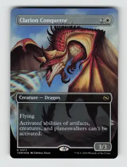 Clarion Conqueror (Borderless)*Foil* TDM 377 NM - Image 1