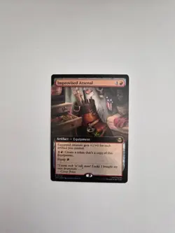 MTG: Teenage Mutant Ninja Turtles - Improvised Arsenal #270 - Extended Art Foil - Image 1