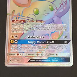 Dedenne GX 219/214 - Pokemon Unbroken Bonds Sun & Moon Secret Rare Card NM - Image 2