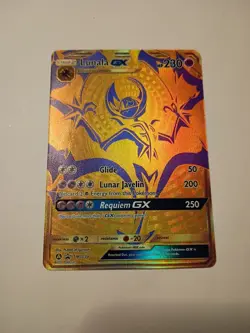 Lunala GX SM103a Black Star Promo Pokemon Card NM - Image 1
