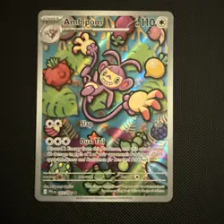 Ambipom Illustration Rare - POKEMON CARD - Phantasmal Flames 107/094 NM - Image 1