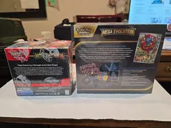 No Reserve 2 Boxes Pokemon Mega Elite Trainer Box& MEGA EVOLUTION 36PACK SEALED - Image 3