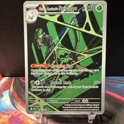 Pokemon TCG Team Rockets Spidops Card 187/182 Destined Rivals NM Condition - Image 1
