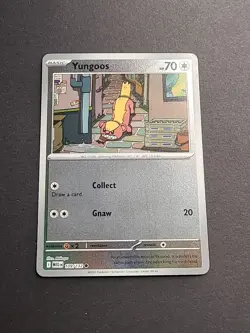 Yungoos 109/132 Reverse Holo ME01 Mega Evolution Pokemon TCG NM Condition - Image 1