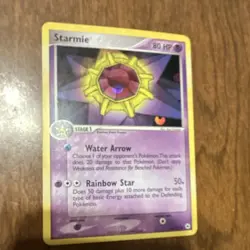 Pokemon Starmie EX Hidden Legends 49/101 80 HP Reverse Holo Uncommon 2004 Engli… - Image 2