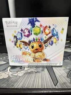 Pokemon TCG Prismatic Evolutions Elite Trainer Box ETB - Factory Sealed - Image 1