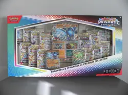 POKEMON TCG PRISMATIC EVOLUTIONS LUCARIO EX & TYRANITAR EX PREMIUM COLLECTION - Image 1