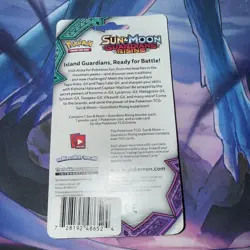 Pokemon Sun & Moon Series Checklane Blisters: Guardians Rising Lurantis English - Image 2