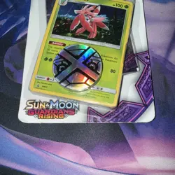 Pokemon Sun & Moon Series Checklane Blisters: Guardians Rising Lurantis English - Image 5