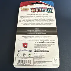 Pokemon TCG Sword and Shield Battle Styles Blister Pack Charmander NEW & SEALED - Image 2