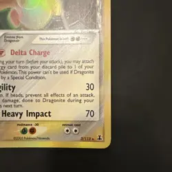 Pokemon TCG Dragonite EX Delta Species Holo Rare Card 2005 LP-MP - Image 4