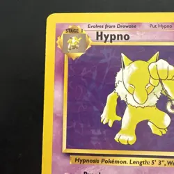 Pokemon TCG Hypno Fossil Non Holo Rare 23/62 Vintage WotC - Image 2