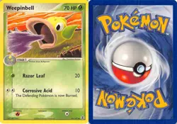 Weepinbell 51/112 Uncommon FireRed & LeafGreen Pokemon LP - Image 3