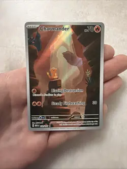 Pokemon SV 151: Charmander IR #2- 168/165 Near Mint Pack Fresh! - Image 1