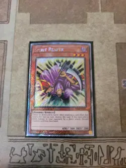 YUGIOH SPIRIT REAPER RA03-EN122 PLATINUM RARE 1ST ED NM - Image 1