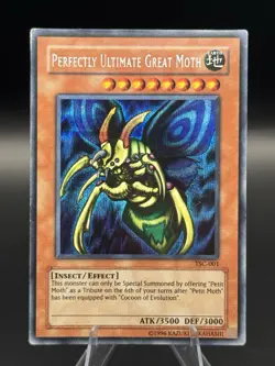 Yu-Gi-Oh Perfectly Ultimate Great Moth TSC-001 Secret Rare - Image 1