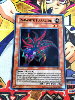 Parasite Paracide psv-e003 (NM+) Super Rare Yu-Gi-Oh! - Image 1