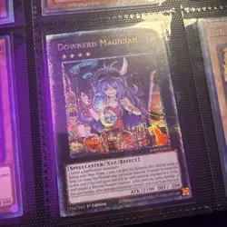 Downerd Magician Quarter Century Secret Rare RA01-EN035 1st Ed - Image 1