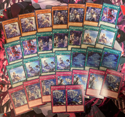 YUGIOH - TEARLAMENTS DECK CORE - CRYME, PRIMEVAL PLANET PERLEREINO, MERRLI ~ - Image 1