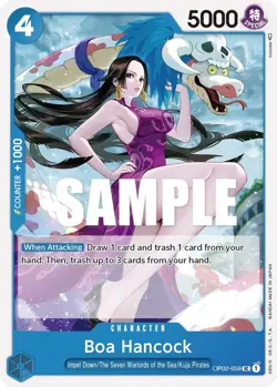 One Piece - Boa Hancock - Paramount War OP02-059 - NM - Image 1