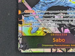 Sabo OP-04 Manga Rare OP04-083 – Near Mint – One Piece TCG - Image 3