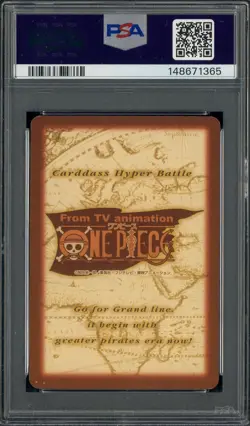 1999 One Piece CHB First Stage #C07 Zoro PSA 6 EX-MT - Image 2