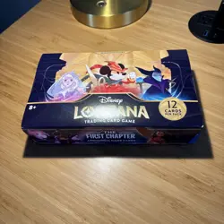 Disney Lorcana The First Chapter Booster Box New Sealed TCG - Image 1