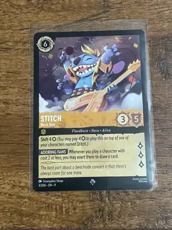 Disney Lorcana TCG Stitch Rock Star 3/204 - Image 1