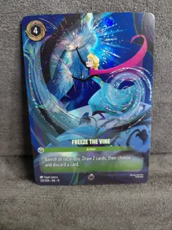 Freeze the Vine - Enchanted - Winterspell #231 - Disney - Frozen - Lorcana - NM - Image 1