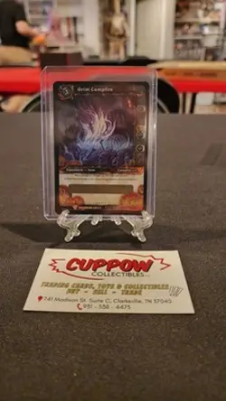 TCG Loot Trading Card Unscratched World Of Warcraft Grim Campfire - Image 1