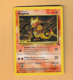 Magmar 39/62 - Fossil - Uncommon Pokemon Card - Near Mint (NM) - Image 1