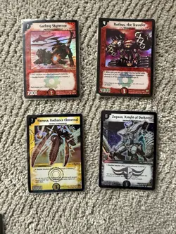 Duel Masters DM-01 Card Lot 66 Card Lot 4 Holos Gatling Skyterror Etc - Image 2