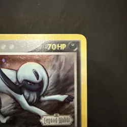 Pokemon EX Legend Maker Absol 15/92 2006 Reverse Stamped Holo Card - Image 3