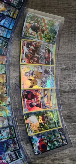 Pokemon HUGE Card Lot of 131 Cards (V's, EX's, VMAX, etc.) - Image 2