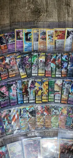 Pokemon HUGE Card Lot of 131 Cards (V's, EX's, VMAX, etc.) - Image 4