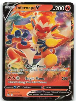 Infernape V Promo SWSH: Sword & Shield Promo Cards SWSH252 NM - Image 1